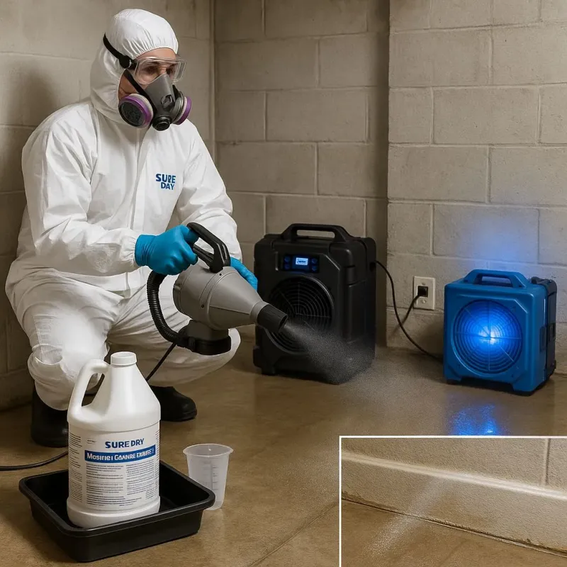 Sanitization and Odor Removal process in West Lynchburg, VA
