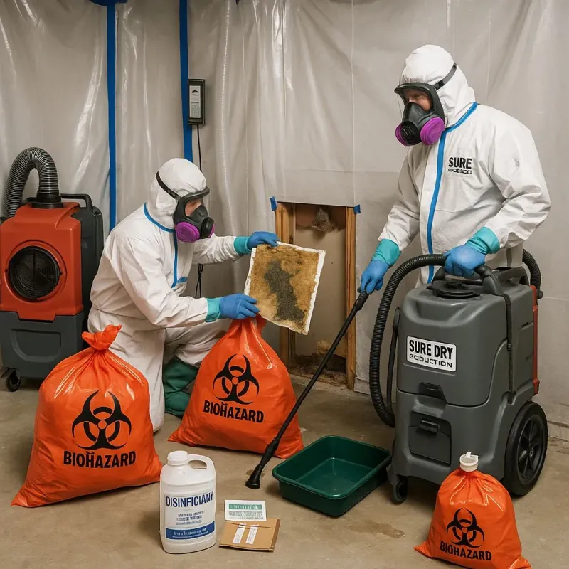 Contaminated Water Handling Protocols process in West Lynchburg, VA