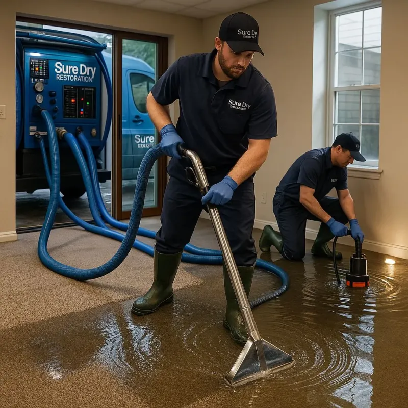 Water Extraction and Removal process in West Lynchburg, VA